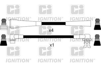 Комплект проводов зажигания QUINTON HAZELL XC302 для RENAULT 11