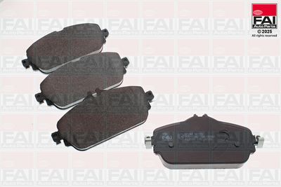 Zestaw klocków hamulcowych, hamulce tarczowe FAI AUTOPARTS BP284
