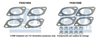 Монтажен комплект, катализатор BM Catalysts FK92189