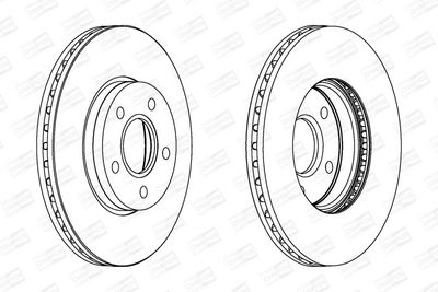 BREMSSCHEIBE CHAMPION 562364CH 1