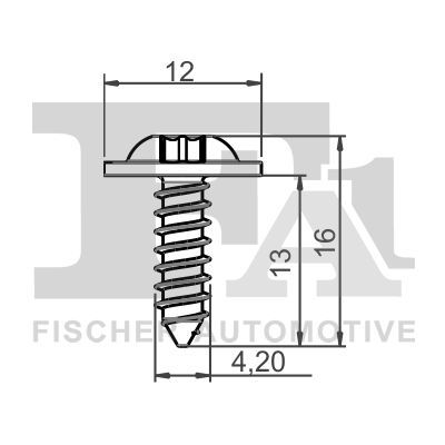 Clip, listwa ochronna FA1 11-70023.100