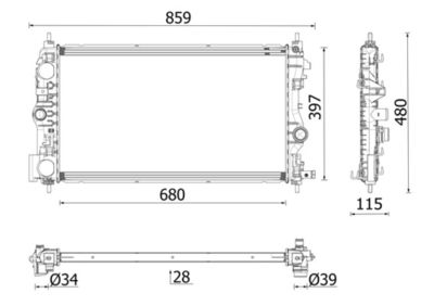 RADIATOR RACIRE MOTOR