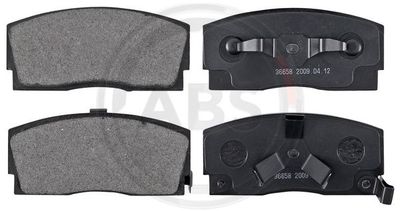 Zestaw klocków hamulcowych, hamulce tarczowe A.B.S. 36658