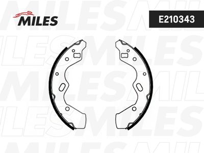 Комплект тормозных колодок MILES E210343 для MAZDA DEMIO