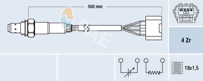 Sonda lambda FAE 77583