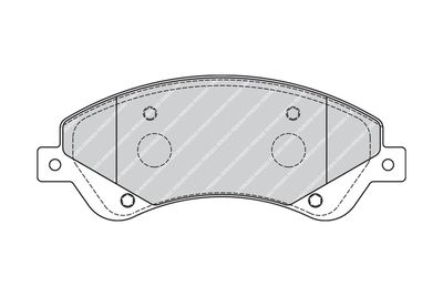 Brake Pad Set, disc brake FVR1929