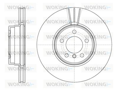 WOKING D61028.10 Тормозные диски  для LAND ROVER RANGE ROVER III (L322) 4.4 4x4