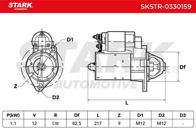 стартер STARK SKSTR-0330159