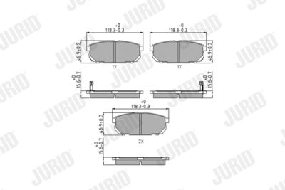 SET PLACUTE FRANA FRANA DISC