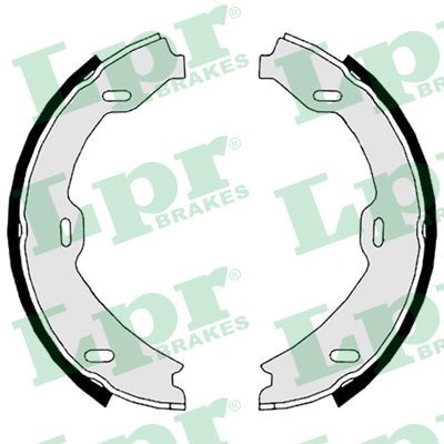 Brake Shoe Set, parking brake 08879