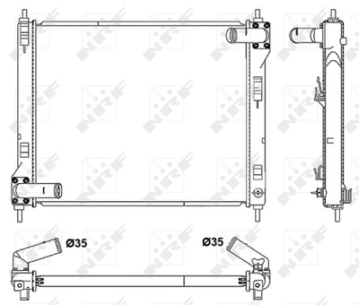 WILMINK GROUP WG1722004 Крышка радиатора  для NISSAN JUKE (F15) 1.6 DIG-T