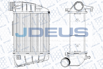 Интеркулер JDEUS RA8010371 для AUDI A4