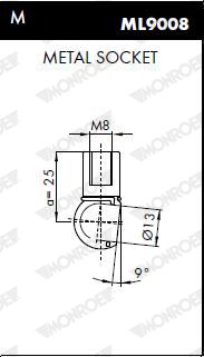 AMORTIZOR PORTBAGAJ MONROE ML5529 6