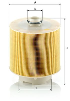 Luchtfilter (Patroon) past: AUDI A6 ALLROAD C6, A6 C6 2.4-4.2 05.04-08.11