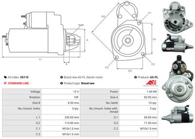 STARTER AS-PL S5119 4
