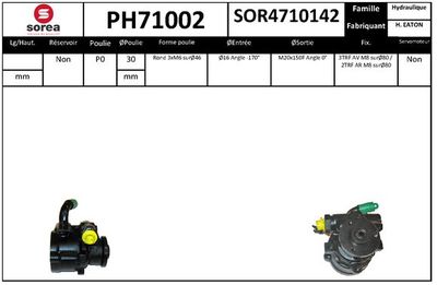 HYDRAULIKPUMPE LENKUNG SNRA PH71002