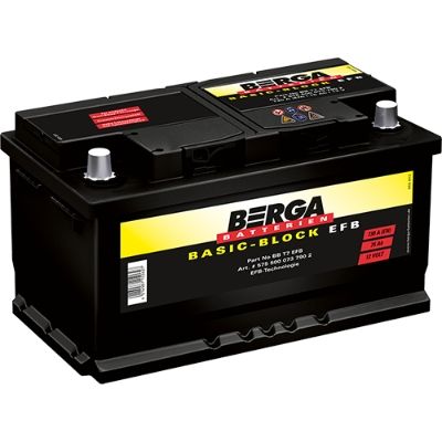 BERGA 5755000737902 Аккумулятор  для FORD GT (Форд Гт)