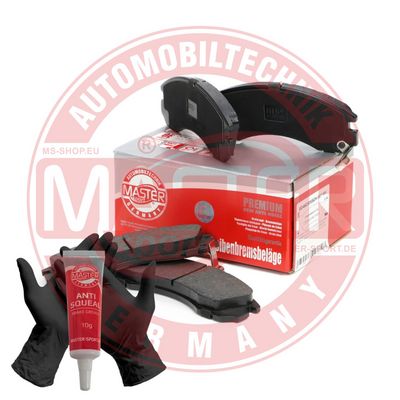 Sada brzdových platničiek kotúčovej brzdy MASTER-SPORT GERMANY Premium 13046059582N-SET-MS