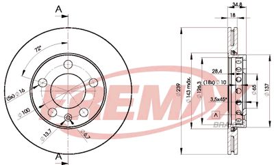 Brake Disc BD-5308