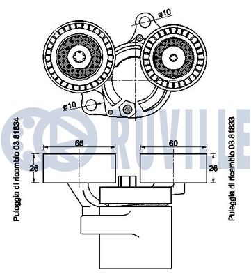 INTINZATOR CUREA CUREA DISTRIBUTIE RUVILLE 542589 1