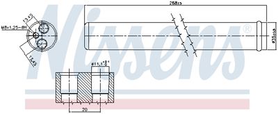 USCATOR AER CONDITIONAT NISSENS 95772 4