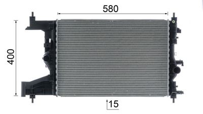 Vorschau Kühler, Motorkühlung Ansicht 11