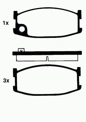 SET PLACUTE FRANA FRANA DISC