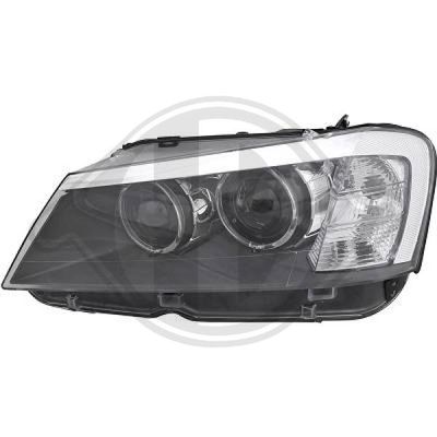 DIEDERICHS 1276985 Основная фара  для BMW X3 (Бмв X3)
