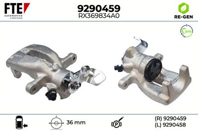 спирачен апарат FTE 9290459