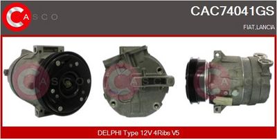 COMPRESOR CLIMATIZARE CASCO CAC74041GS