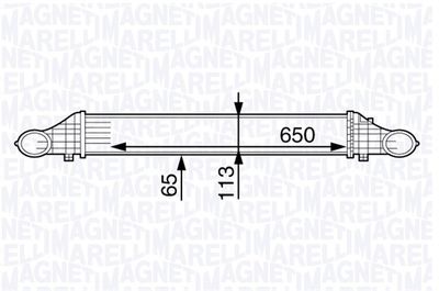 MAGNETI MARELLI Ladeluftkühler