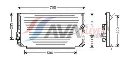 KONDENSATOR KLIMAANLAGE