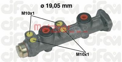 Спирачна помпа METZGER AUTOTEILE 202-150