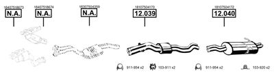 Изпускателна система ASMET BM121565