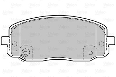 Brake Pad Set, disc brake 598707