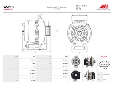 Generator AS-PL A5213
