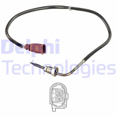 Sensor, avgastemperatur DELPHI TS30154