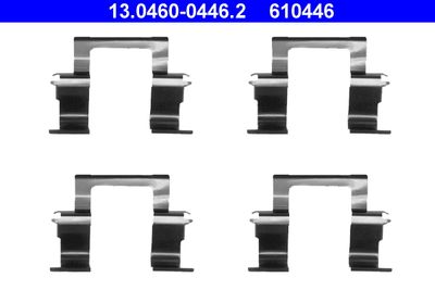 Комплектующие, колодки дискового тормоза ATE 13.0460-0446.2 для OPEL FRONTERA