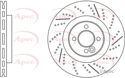 Brake Disc APEC DSK3189