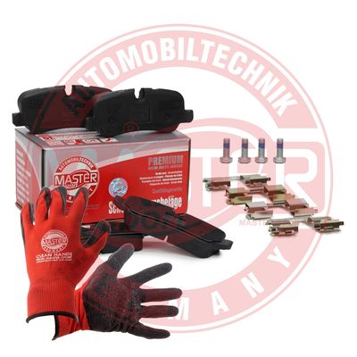 Zestaw klocków hamulcowych, hamulce tarczowe MASTER-SPORT GERMANY 13046027192N-SET-MSP