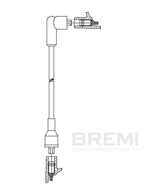 Kabel zapalovací svíčky BREMI 614/90