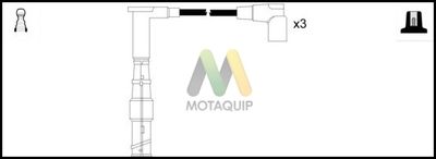 Комплект проводов зажигания MOTAQUIP LDRL1347 для MERCEDES-BENZ C-CLASS