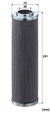 Filtar, radna hidraulika MANN-FILTER HD 801