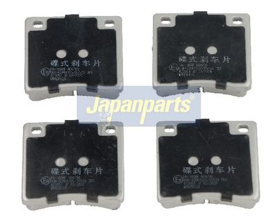 комплект спирачно феродо, дискови спирачки JAPANPARTS PA-100AF