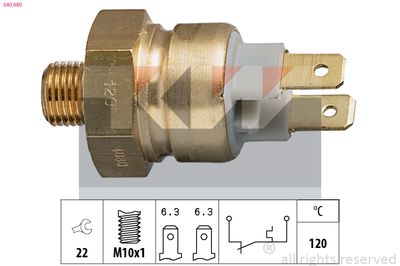 TEMPERATURSCHALTER KüHLMITTELWARNLAMPE