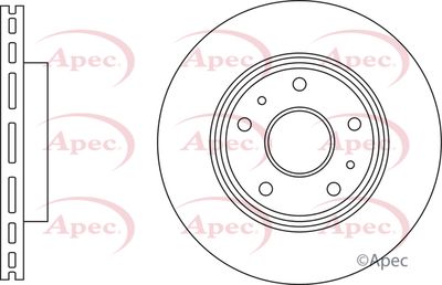 Brake Disc APEC DSK3207