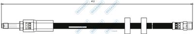 APEC Brake Hose BHO4306