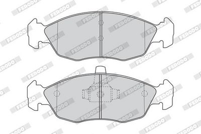 BREMSBELAGSATZ SCHEIBENBREMSE FERODO FDB1168 1