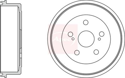 APEC Brake Drum DRM9988