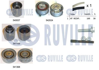 Комплект ремня ГРМ RUVILLE 550305 для AUDI Q5
